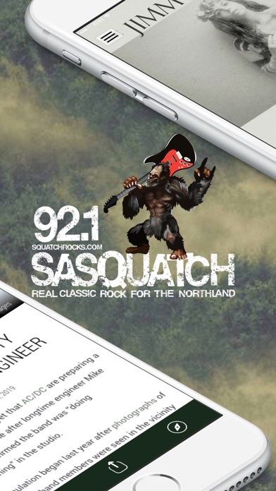 Sasquatch 92.1 Screenshot