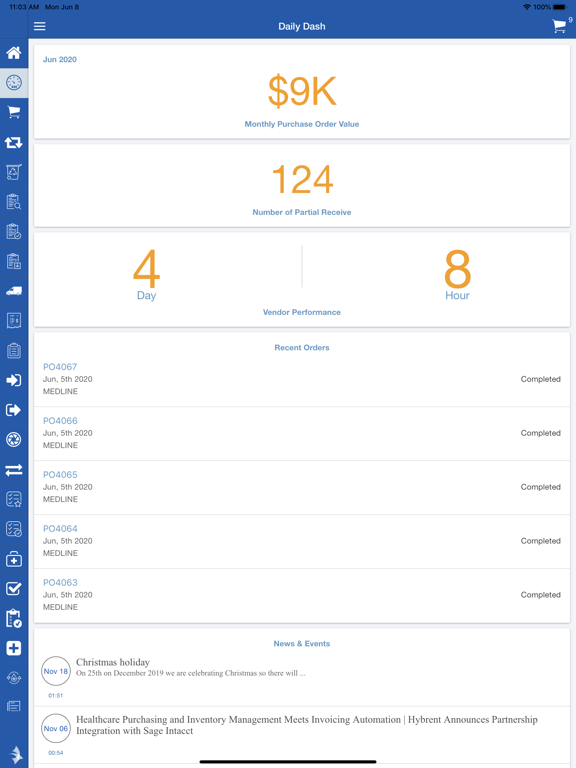 Hybrent iPad screenshot 4 - Productivity app
