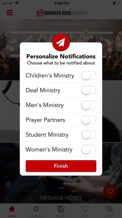 Barwick Road Church App