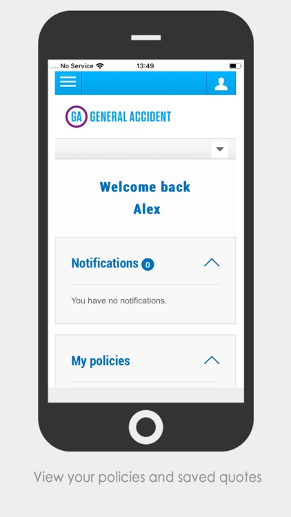 General Accident My account