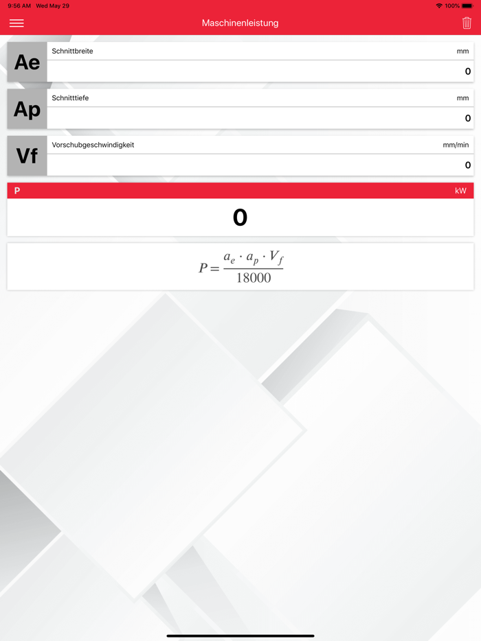 Märklen - Schnittdatenrechner