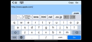 Easy URL Keyboard screenshot #3 for iPhone