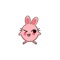 Aiairab is a little red radish rabbit sticker that you can use when sending messages and chatting