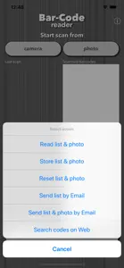 Bar-Code screenshot #3 for iPhone