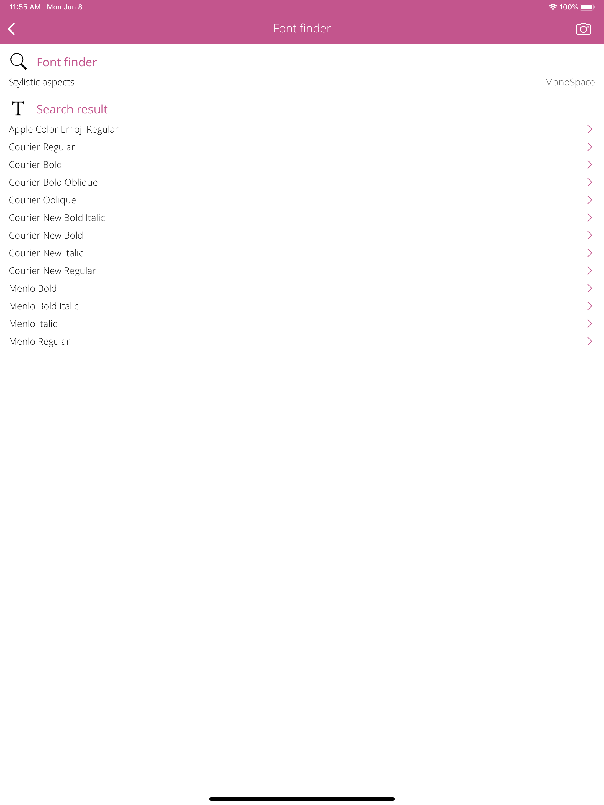 Font Info screenshot 15