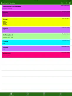 HomeWork & Timetable App iPad image 3