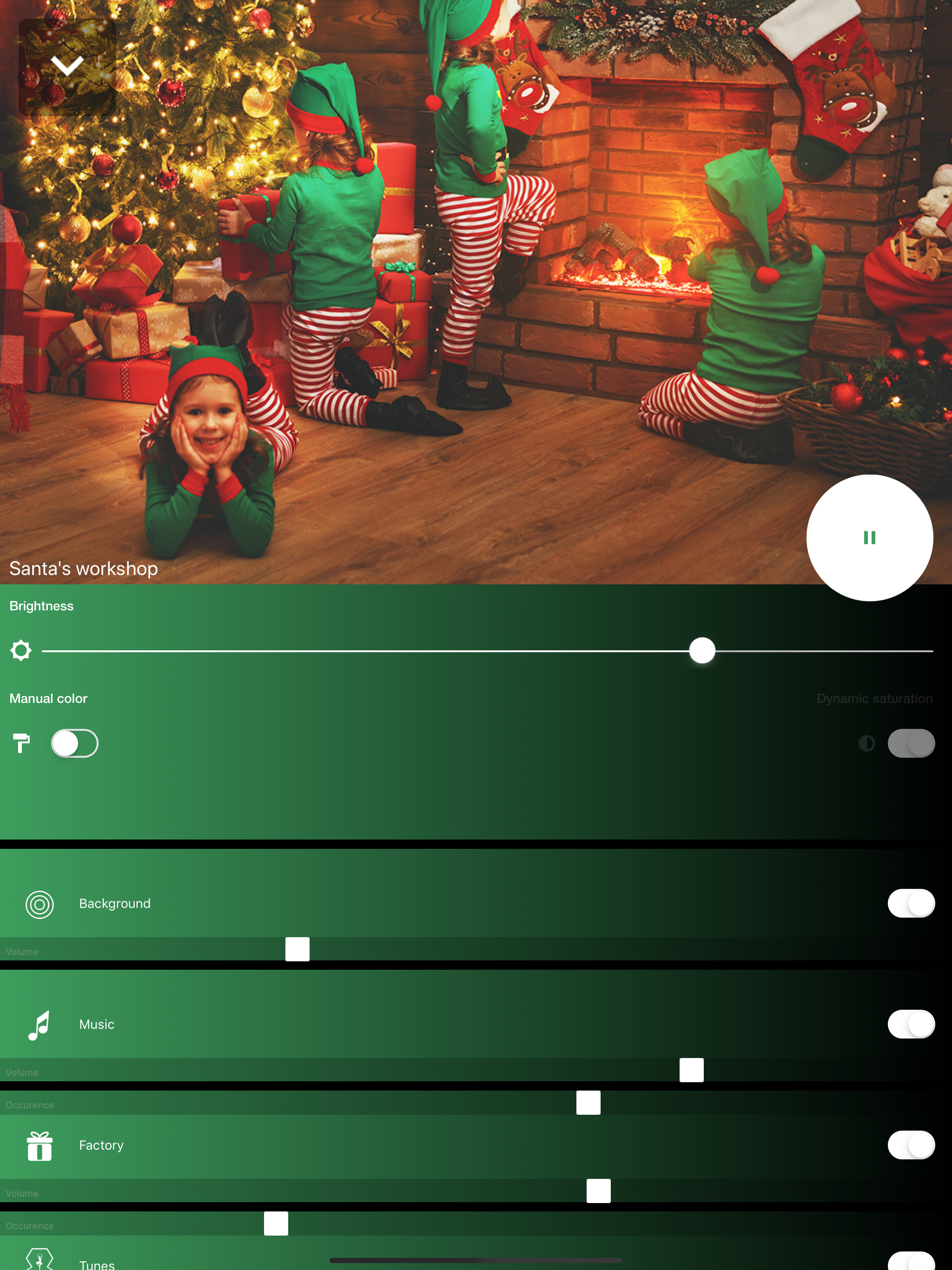 Hue Xmas SoundScapes screenshot 11
