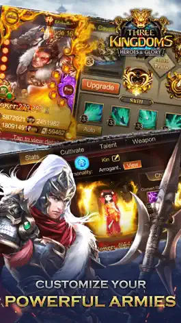 Game screenshot Three Kingdoms: Heroes & Glory hack