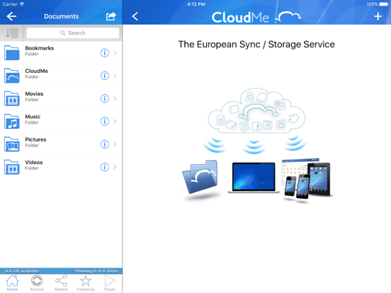 Screenshot #5 pour CloudMe