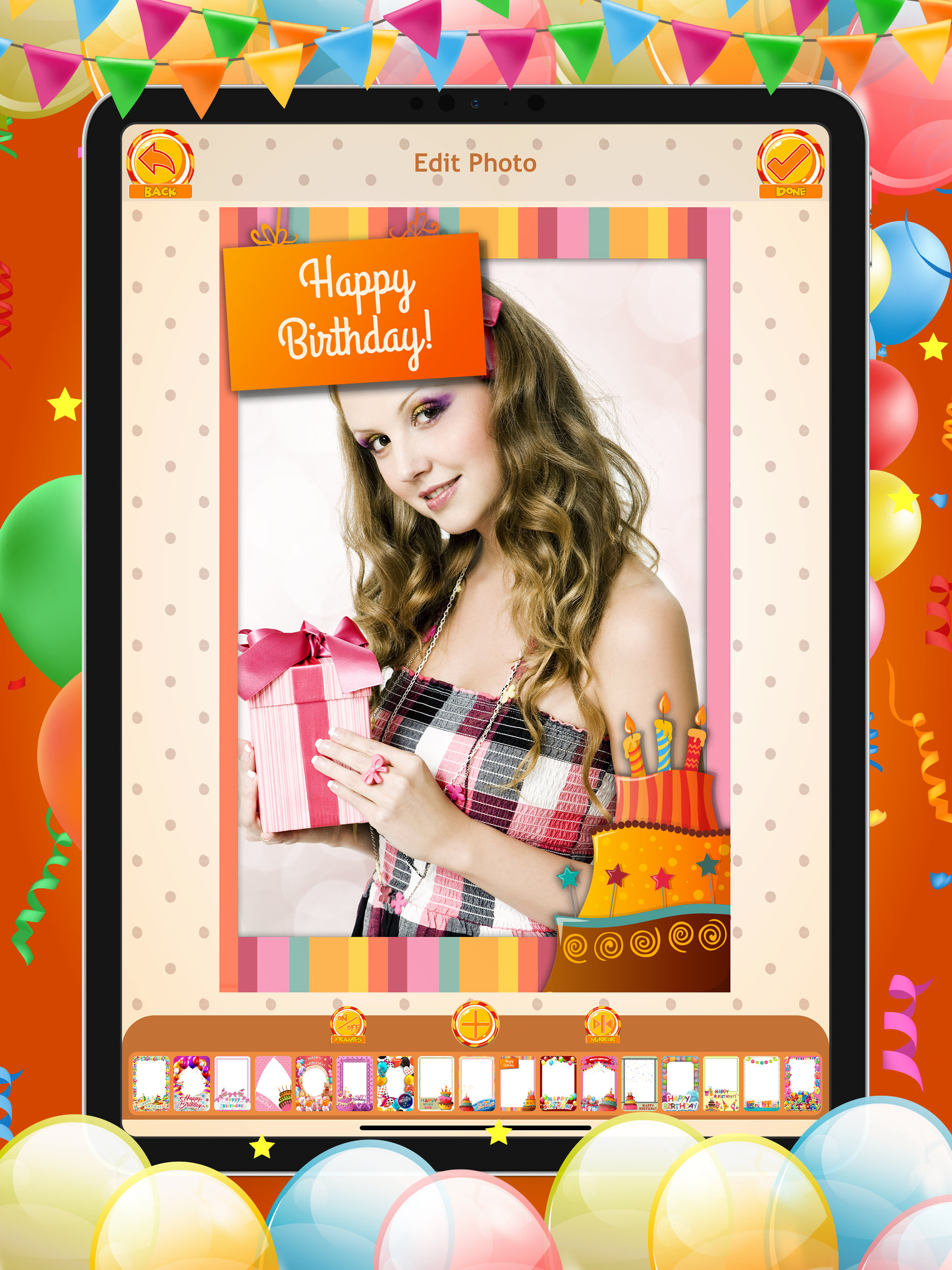 Happy Birthday Photo Editor screenshot 8