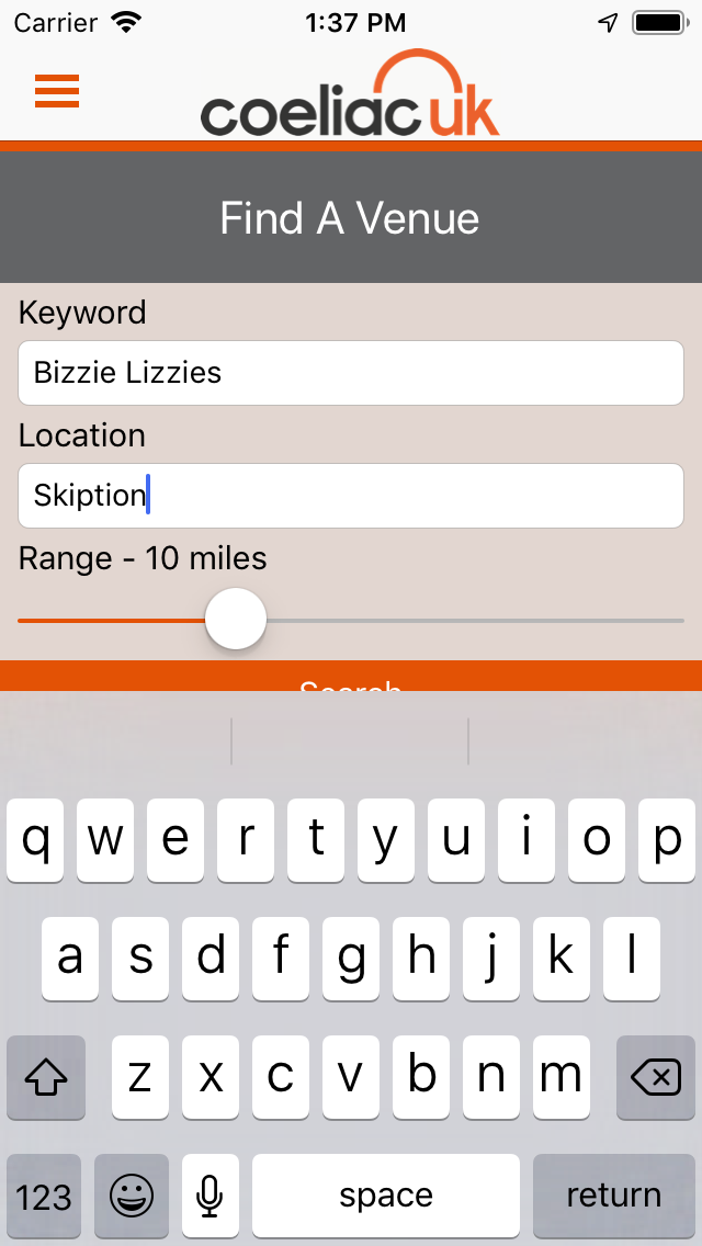 Gluten-free on the move
