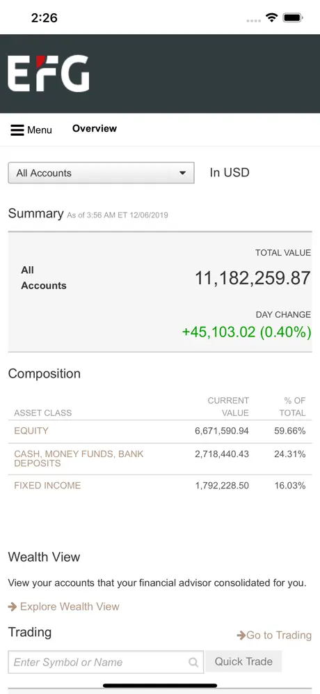 EFG NetxInvestor