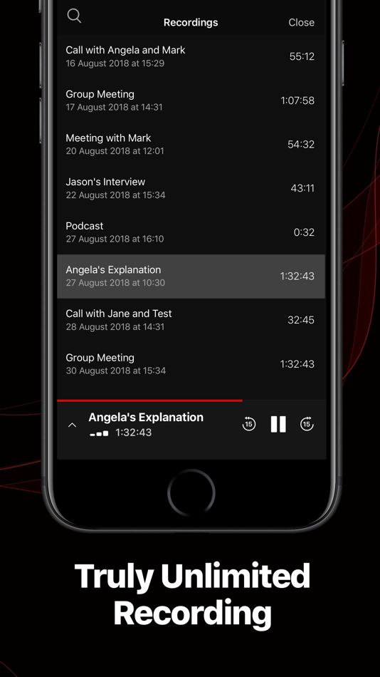 #2. TapeACall Pro: Call Recorder (iOS) Podle: Mosaic S.r.l.