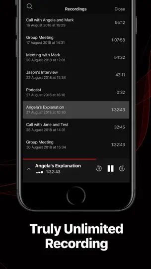 TapeACall Pro: Call Recorder iPhone Screenshot 2