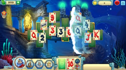 Solitaire Atlantis screenshot 1
