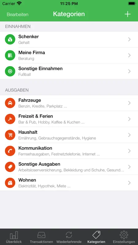 Meine Ausgaben screenshot 6 of 6