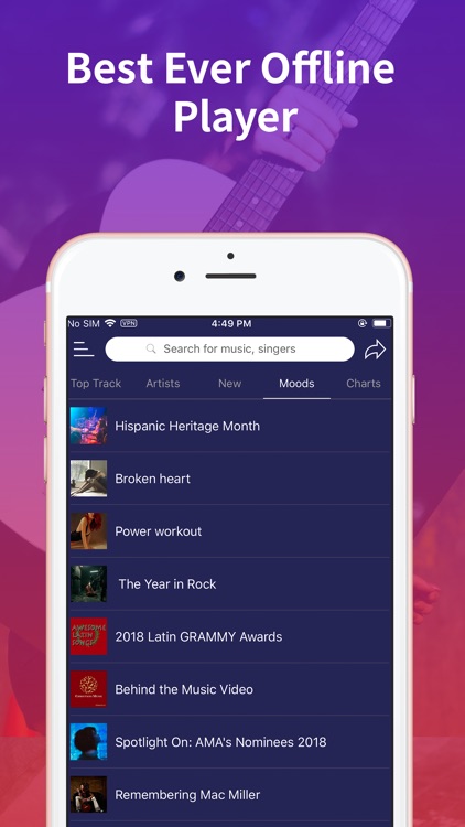 SkyBeat Radio Music Player
