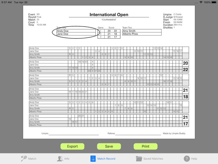 Umpire Buddy screenshot-3