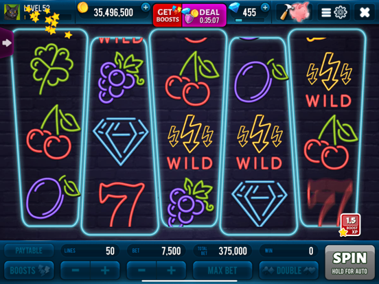 VIP Slots Club Casino iPad screenshot
