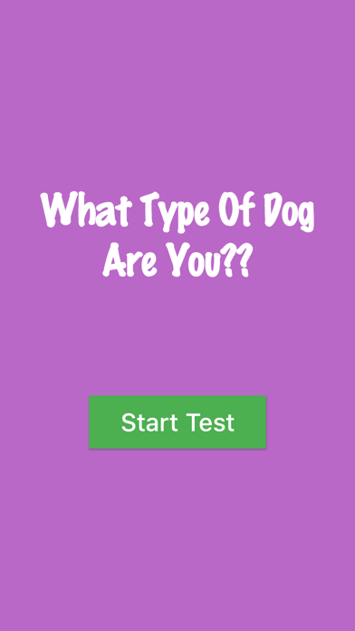 Screenshot #1 pour What Kind of Dog Are You ??