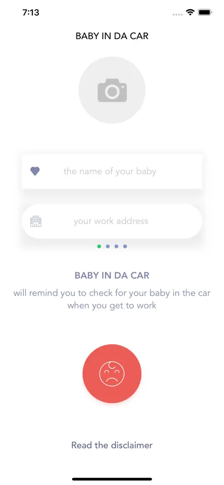 Baby in da car