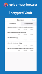 Epic Privacy Browser (w/ VPN) screenshot