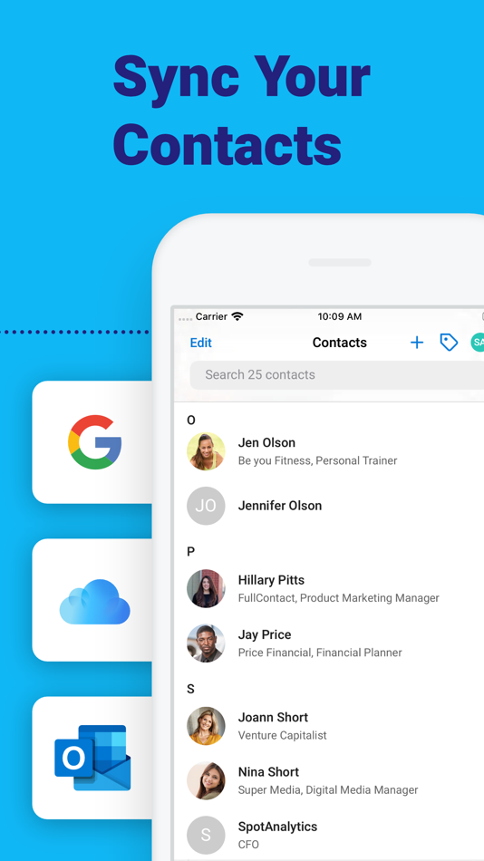 #3. Contacts+ | Address Book (iOS) 由: FullContact Inc.