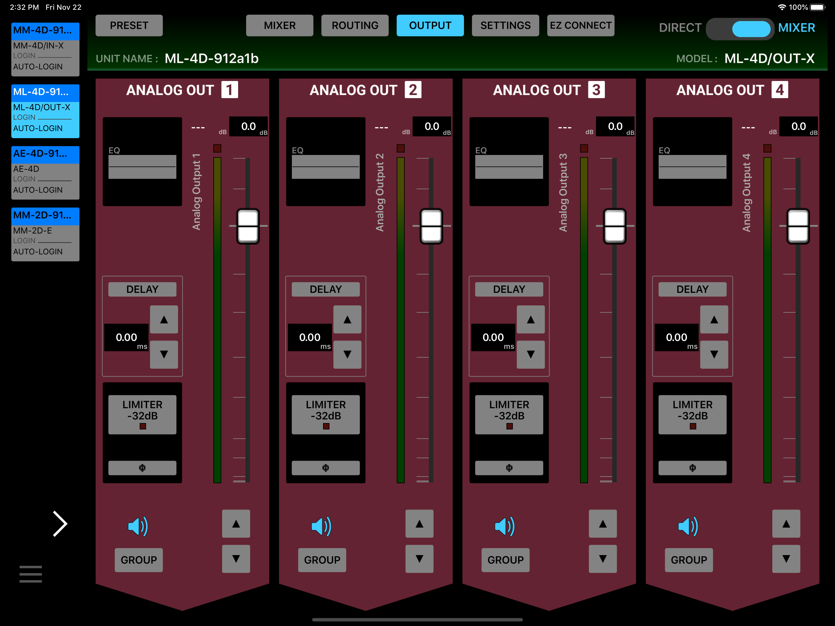 TASCAM DCP CONNECT screenshot 4