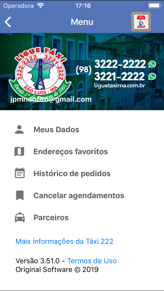 #3. Táxi 222 (iOS) 由: RADIO TAXI CONFIANCA LTDA