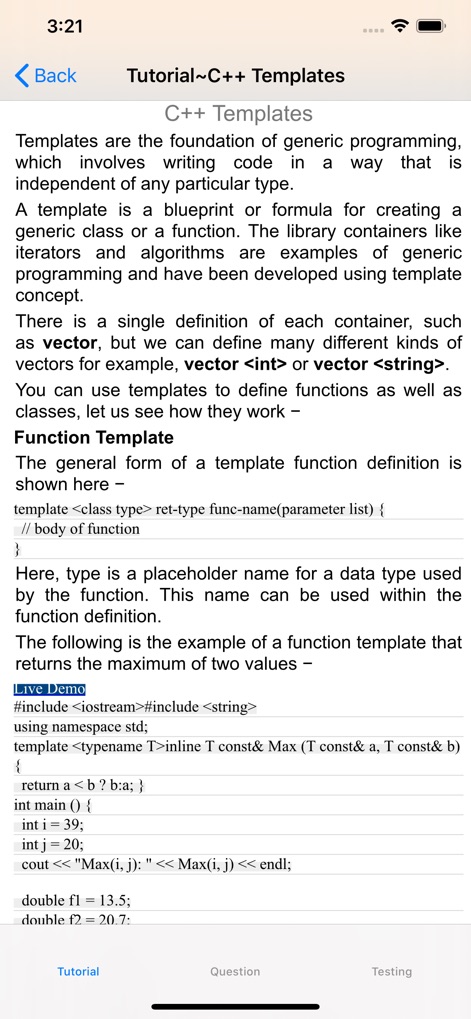 Tutorial for C++ - Reference App | MWM