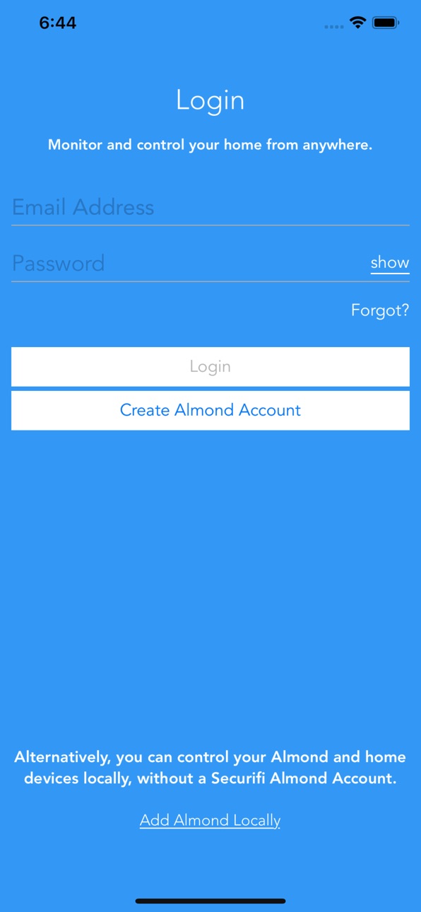 iPhone screenshot