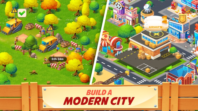 Farm City: City Building Game screenshot-3