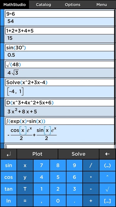 Screenshot #1 pour MathStudio Express