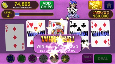 Video Poker Jackpot! Screenshot