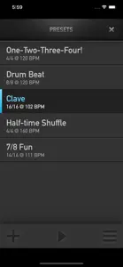 Metronome Ϟ screenshot #3 for iPhone