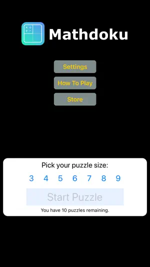 Mathdoku Challenge! screenshot 2