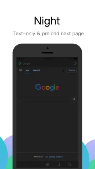 Captura de pantalla de Navegador Alook - Velocidad 8x en iPhone 8