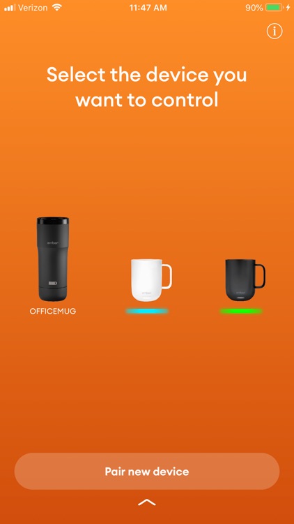 Ember - Temperature Control