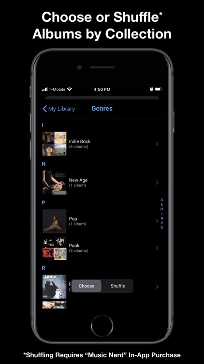 Albums - album focused player screenshot-4