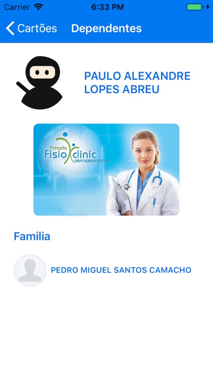 Cartão Fisioclinic screenshot-3