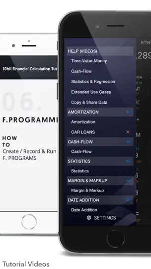 Screenshot von 10bII Financial Calculator PRO auf dem iPhone 7