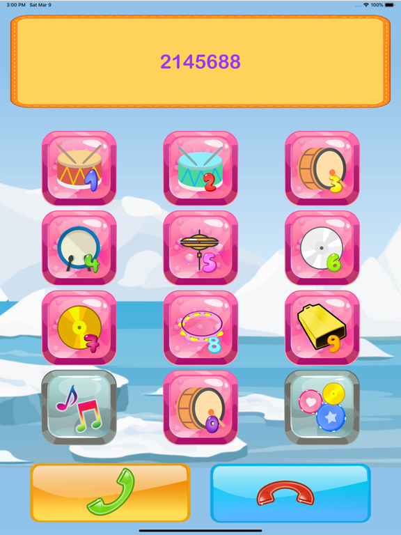 Toy Phone - Cute Animals iPad screenshot