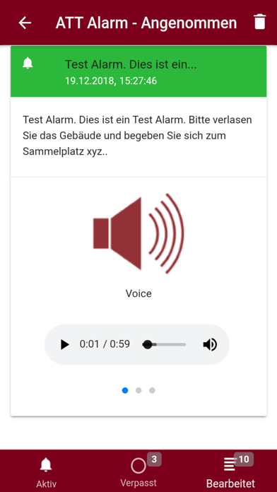 ATT AG - Der Alarmserver Screenshot