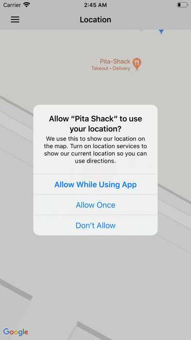 Pita Shack Pflugerville iPhone screenshot 6 - Food & Drink app