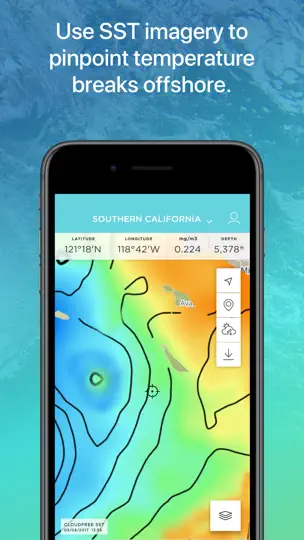 FishTrack - Charts & Forecasts iPhone-skjermbilde 1