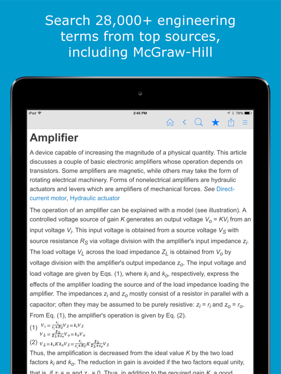 Screenshot #4 pour Engineering Dictionary.