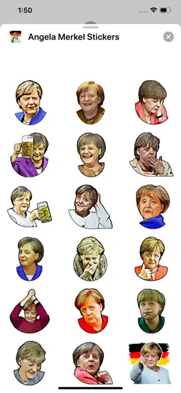 Game screenshot Angela Merkel Stickers Pack apk