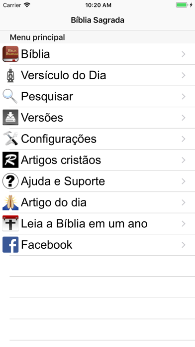 A Bíblia Sagrada Screenshot