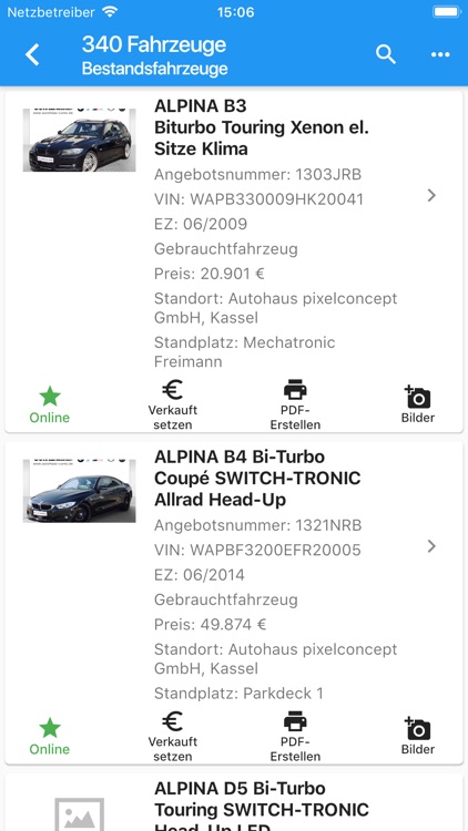 Automanager: Fahrzeuge & Leads screenshot-5