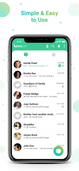 Game screenshot Wakeupp Messenger mod apk